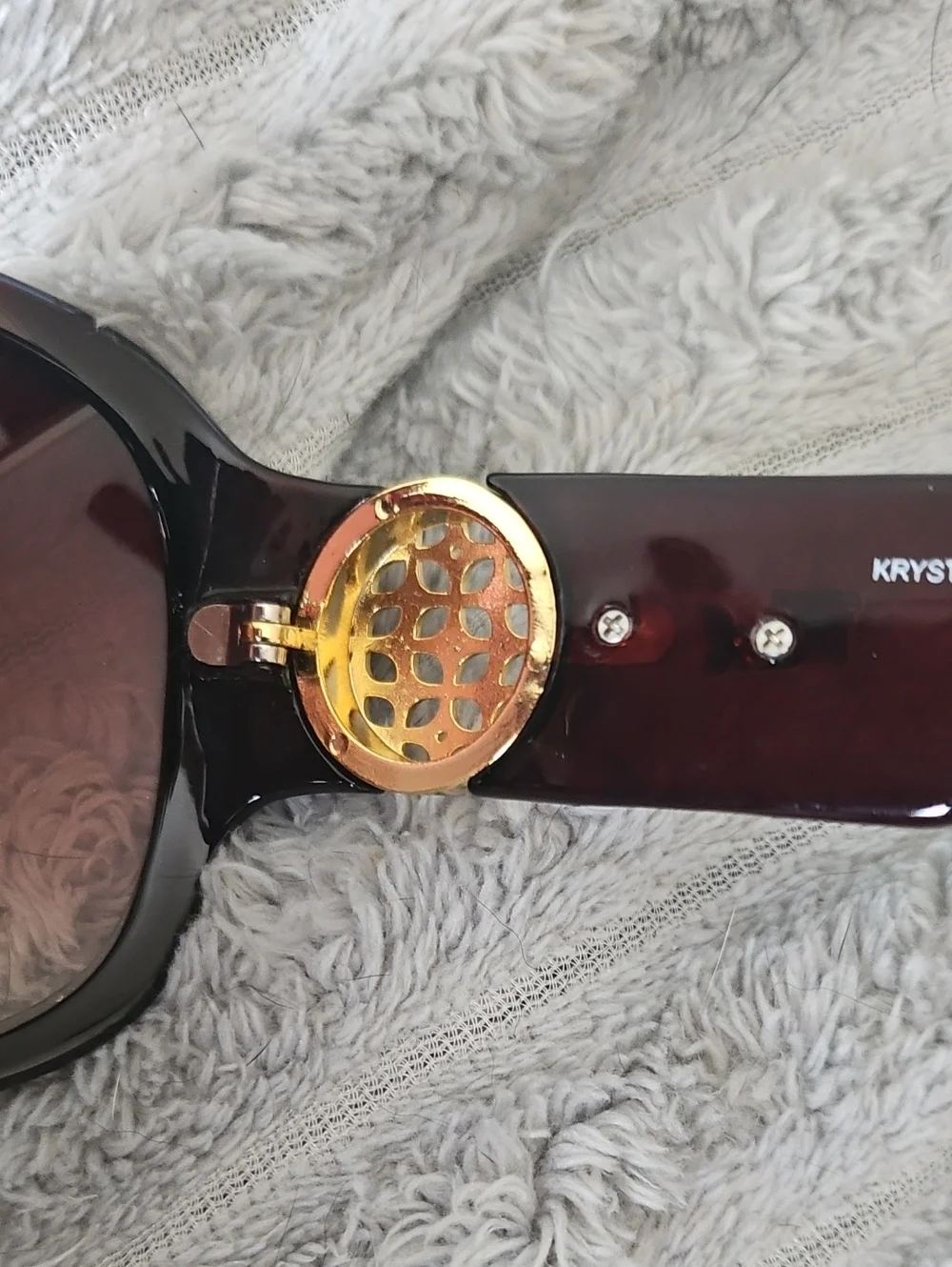 Fossil oversized butterfly or modified wrap sunglasses Vintage And RARE!!!